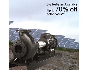 Solar Irrigation Pumps | 7.5Kw Pump Inverter w/ 4.5 Kw Solar