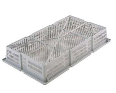 Nally - Aquaculture Mesh Plastic Crate - Vented Prawn Crate