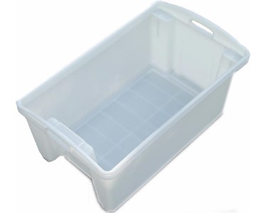 Fish Crate Full Size & Half Size Stack & Nest Containers