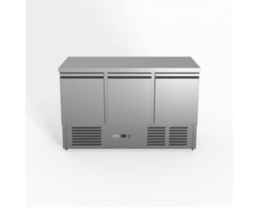 FED-X - Compact Workbench Fridge | XGNS1300B, 368L Capacity