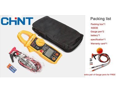 Current & Voltage Clamp Meter 190x62x32mm | NS63E 