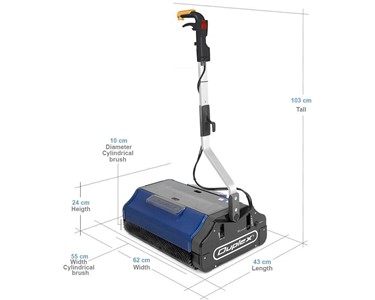 Duplex - Industrial Floor Scrubber Solution for Large Spaces | Duplex 620