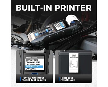 BT300P Electrical & Battery Tester With Printer