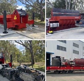 End-of-Life Vehicle Compactor