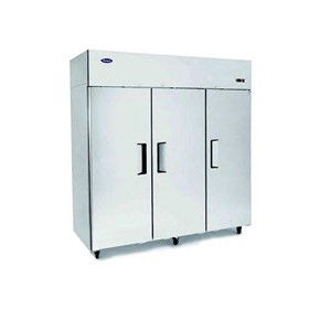 Top Mounted Three Door Refrigerator - Stainless Steel