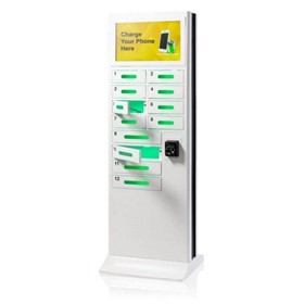 Phone Charging Stations | 12 Locker Free and Pay-to-use