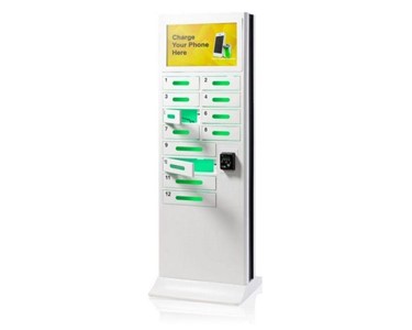 Chargebar - Phone Charging Stations | 12 Locker Free and Pay-to-use