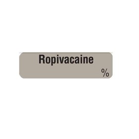 Drug Indentificaton Label - Gren & Grey | Ropivacaine