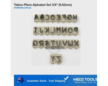 MediTools - Tattoo Pliers Kit Standard
