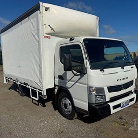 Used Curtainsider Truck | 2019 MITSUBISHI FUSO CANTER 615 
