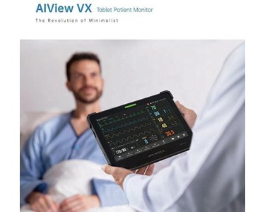 Creative Medical - AIVIEW VX Tablet Based Patient Bedside Monitor