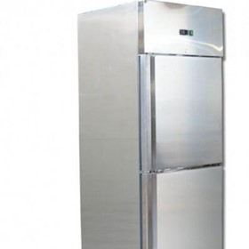 GN Split Solid 2-Door Upright Freezer 650L