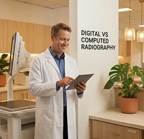 Digital X-Ray (DR) vs Computed Radiography (CR) for Medical Practices: Cost, Quality and ROI Compared (2026)