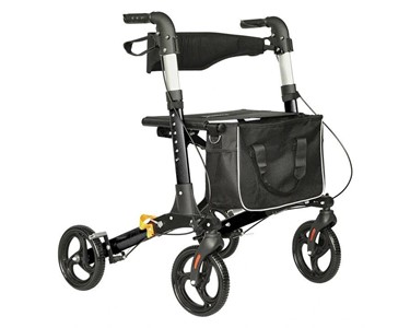 Folding Euro Compact Lightweight Rollator Walker 110kg