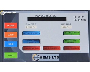 HEMS - Portable Hydraulic Tester: HE-PHT 415