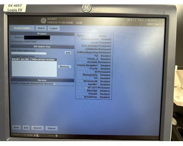 GE - Logiq E9 Ultrasound | Ultrasound Machine | EX4057