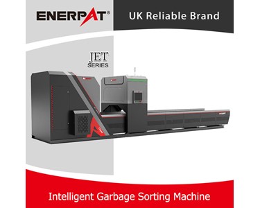 Enerpat - Plastic Bottles AI Sorting Machine | Coloured PET & HDPE