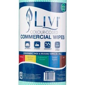Green Commercial Wipes | Livi