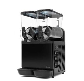 GraniLuxe Black PP Twin Bowl Slushie Machine