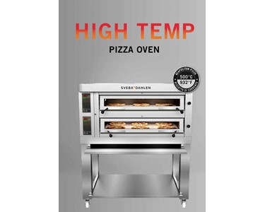 SVEBA-DAHLEN - High Temp Pizza Oven - 500°C  - P601HT & P602HT