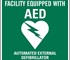Priority First Aid - AED Facility Decal