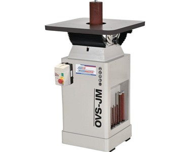 Vertical Oscillating Bobbin Sander with Cabinet Stand - OVS-JM