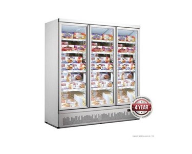 Temperate Thermaster - Colourbond Glass Door Upright Freezer | LG-1500GBMF