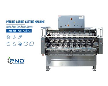 PND Fruit Processing Machinery - SUMMIT MACHINERY - PND PL2|4|6|8 Peeling, Coring & Cutting Machine