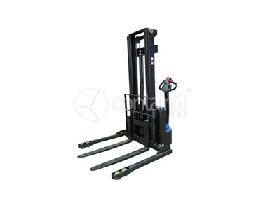 Contain It - Adjustable Electric Powered Straddle Stacker | Premium 