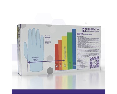 Clearview Medical Australia - Nitrile Examination Gloves Blue (XS, S, M, L, XL)