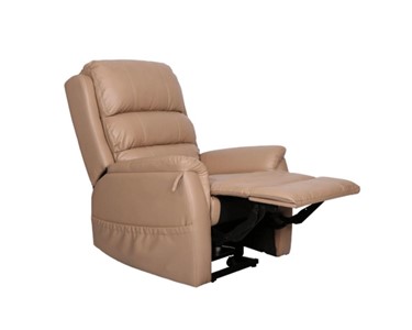 Aspire - Lift Recliner Chair Dual Action | Idaho | Latte Vinyl