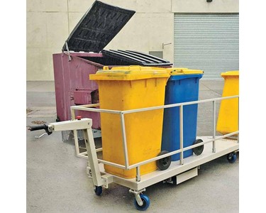 Electrodrive - Powered Wheelie Bin Trolley - Waste Management 