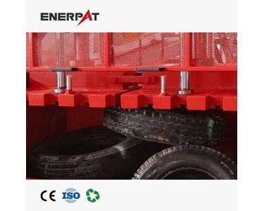 Enerpat - Industrial Scrap Tyre Baler Machine | Up to 1–1.2 T/H