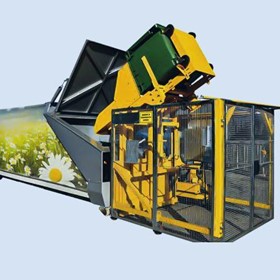 Hydraulic Bin Lifter 20L, 240L, 660L, and 1100L 