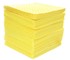 Spilltek - Yellow Hazchem Absorbent Pad – 400gsm -50 Pack