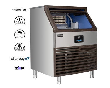 Aus Kitchen Pro - Commercial Ice Maker 95KG - Stainless Steel Ice Machine