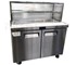 Atosa - 2-Door Refrigerated Salad Bar Fridge with Glass Canopy | MSF8303G 