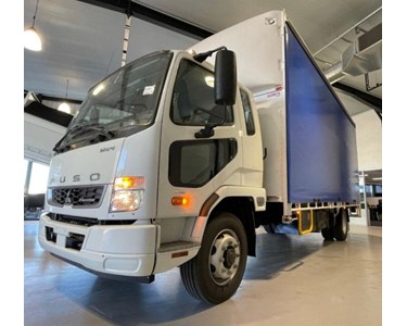 Fuso - Curtainsider Truck | 2026 Fighter 1224 Auto 10 Pallet Tautliner Euro 6