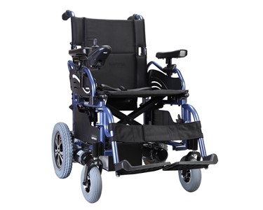 Kp25.2 Power Wheelchair Diamond Blue And Black