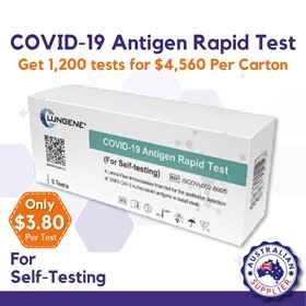 COVID-19 Rapid Antigen Test | 1,200 TESTS/Carton