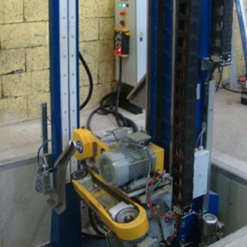 Vertical Weld Seam Grinding Machine | BURCH VSA-2000