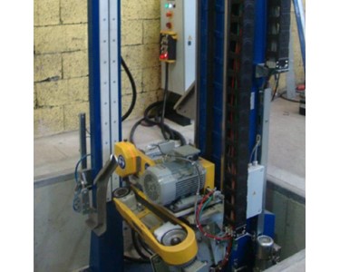 Burch Maschinenbau AG - Vertical Weld Seam Grinding Machine | BURCH VSA-2000