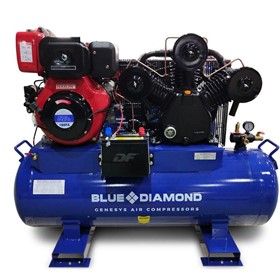 Piston Air Compressor- Diesel 11HP 42 CFM 160L 145 PSI