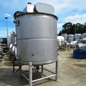 Stainless Steel Jacketed Mixing Tank 5000L | Hills & Mills