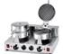Hargrill - Electric Double Round Plate Waffle Maker