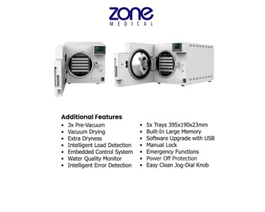 Hatmed - Autoclave Steriliser | Dry Vacuum Q70B HA23PD