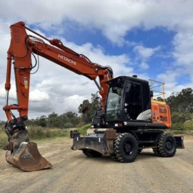 Used Wheel Excavator | 2019 ZX140W-5B 