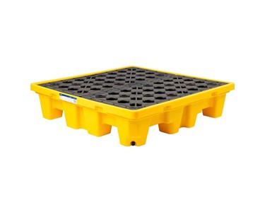 Spilltek - SPILL DRUM BUNDED PALLET STANDARD 4 ST1235
