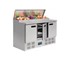 Polar - Refrigerated Pizza Prep Counter | Triple Door | G605-A