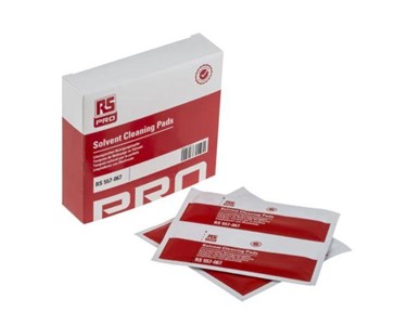 RS PRO - Solvent Moistened Cleaning Pads 20/box